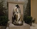Augustus Saint-Gaudens, 'Adams Memorial', modeled 1886-91, cast 1969, bronze.<br />March 28, 2014 - National Portrait Gallery, Washington, DC.