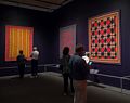 'Quilts and Color', the Pilgrim/Roy Collection show.<br />May 18, 2014 - Museum of Fine Arts, Boston, Massachusetts.