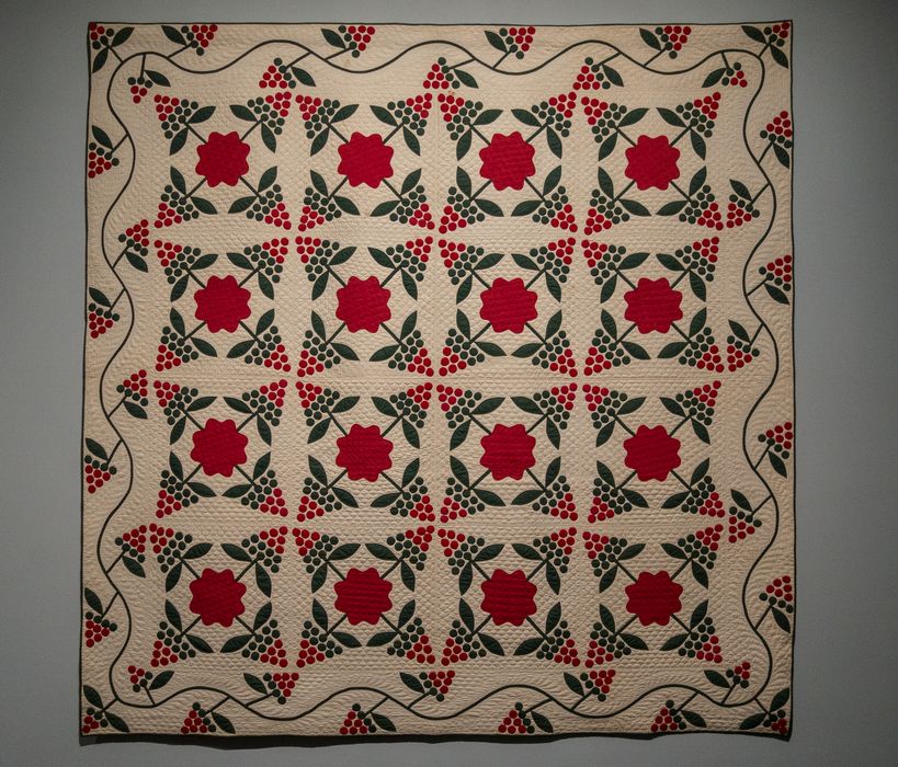 'Quilts and Color', the Pilgrim/Roy Collection show.<br />May 18, 2014 - Museum of Fine Arts, Boston, Massachusetts.