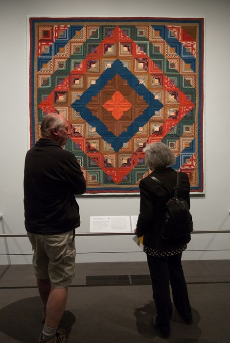 'Quilts and Color', the Pilgrim/Roy Collection show.<br />May 18, 2014 - Museum of Fine Arts, Boston, Massachusetts.