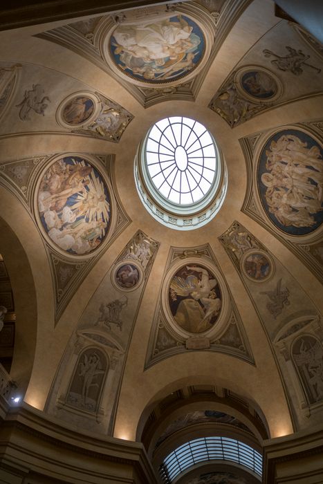 In and around the Ruth and Carl J. Shapiro Rotunda.<br />May 18, 2014 - Museum of Fine Arts, Boston, Massachusetts.