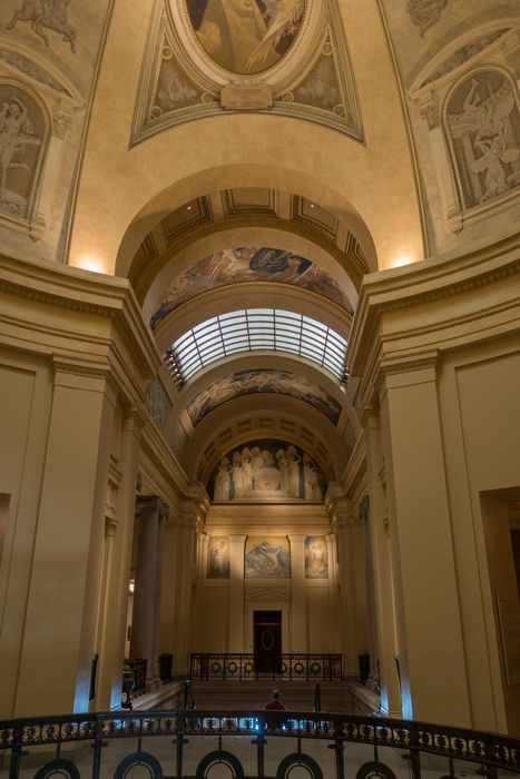 In and around the Ruth and Carl J. Shapiro Rotunda.<br />May 18, 2014 - Museum of Fine Arts, Boston, Massachusetts.