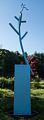 Joyce's 'The Whistler' just installed for the summer.<br />June 3, 2014 - Sanctuary Arts, Eliot, Maine.