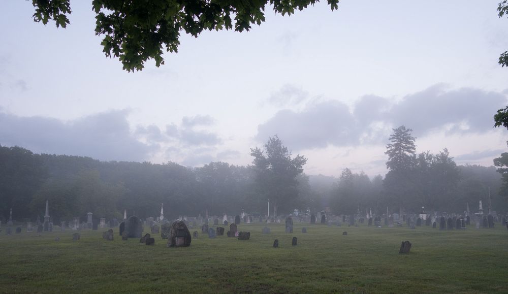 Church Street Cemetery.<br />June 5, 2014 - Merrimac, Massachusetts.