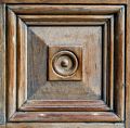 Front door panel.<br />June 6, 2014 - Merrimac, Massachusetts.