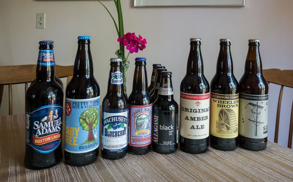 Paul and Norma supplied me with plenty of beer.<br />June 15, 2014 - Merrimac, Massachusetts.