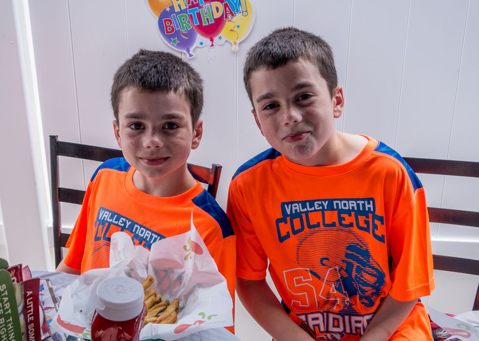 Friends of Matthew.<br />Matthew's 8th birthday.<br />June 28, 2014 - Chilli's in Bellingham, Massachusetts.