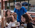 Miranda, Joyce, and Phoebe.<br />Matthew's 8th birthday.<br />June 28, 2014 - Chilli's in Bellingham, Massachusetts.