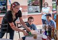 Matthew, friend Jordan, and Holly.<br />Matthew's 8th birthday.<br />June 28, 2014 - Chilli's in Bellingham, Massachusetts.
