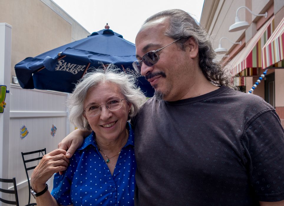 Joyce and Carl.<br />Matthew's 8th birthday.<br />June 28, 2014 - Chilli's in Bellingham, Massachusetts.