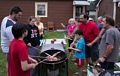 Jay R, Gujn, Kylie, Marian, Joyce, Marks, Zachary, Eric, Norma, and Paul.<br />July 19, 2014 - At Marie's in Lawrence, Massachusetts.