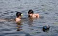 Marks and Gujn<br />July 20, 2014 - Kingston State Park, Kingston, New Hampshire.