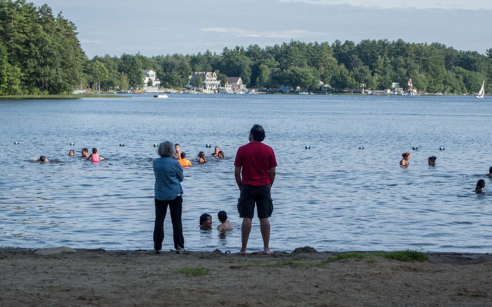 Joyce, Gujn, Marks, and Eric.<br />July 20, 2014 - Kingston State Park, Kingston, New Hampshire.