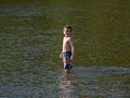 Matthew back in the Saco River.<br />July 24, 2014 - North Conway, New Hampshire.
