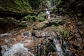 Flume Brook in the gorge.<br />Aug. 21 - 2014 - The Flume, Franconia Notch, New Hampshire.