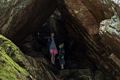 Miranda and Matthew in the Bear's Cave.<br />Aug. 21 - 2014 - The Flume, Franconia Notch, New Hampshire.