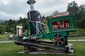 First steam engine to power a passenger car to the top.<br />Aug. 22, 2014 - Cog Railway, Mount Washington, New Hampshire
