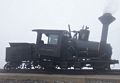 On top of Mt. Washington in a cloud.<br />Aug. 22, 2014 - Cog Railway, Mount Washington, New Hampshire