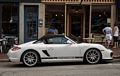 A Porsche Boxter on State Street.<br />Aug. 26, 2014 - Newburyport, Massachusetts.
