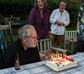 Celebrating Jeff's birthday.<br />Labor Day party.<br />Sept. 2 -2014 - At Lance and Cindia's in Merrimac, Massachusetts.
