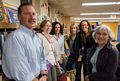 Tony, Marianne, Dede, Carol, Kirsti, Joyce.<br />Jen Malone's book signing of her book 'At Your Service'.<br />Sept. 12, 2014 - Melrose Public Library, Melrose, Massachusetts.