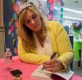 Jen Malone's book signing of her book 'At Your Service'.<br />Sept. 12, 2014 - Melrose Public Library, Melrose, Massachusetts.
