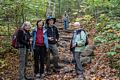 The hikers: Joyce, Yoong, Bob, Ronnie, and Baiba.<br />Hike via West Ridge Trail.<br />Oct. 2, 2014 - Mt. Cardigan, New Hampshire.