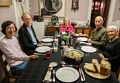 Young, Bob, Joyce, Ronnie, and Baiba.<br />The last supper of the visit.<br />Oct. 4, 2014 - Merrimac, Massachusetts.