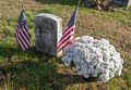 Armand and Marie's grave.<br />Nov. 11, 2014 - Sacred Heart Cemetery, Lawrence, Massachusetts.