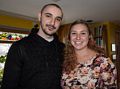 Vlad, Marissa's friend at UConn, and Marissa.<br />At Paul and Norma's for Thanksgiving.<br />Nov. 27, 2014 - Tewksbury, Massachusetts.