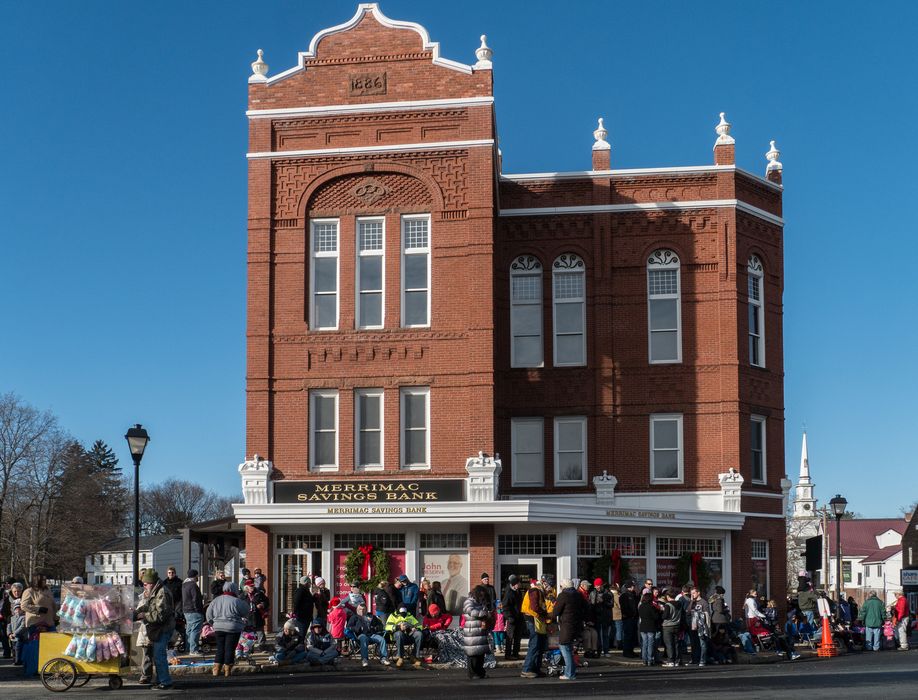 Santa Parade.<br />Dec. 7, 2014 - Merrimac, Massachusetts.