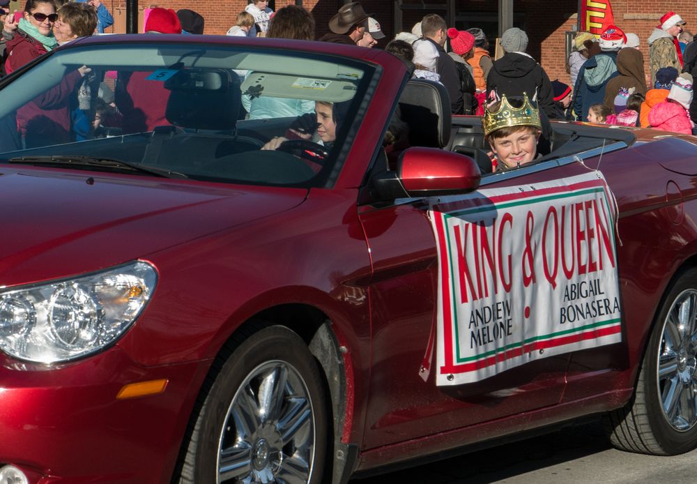 Santa Parade.<br />Dec. 7, 2014 - Merrimac, Massachusetts.