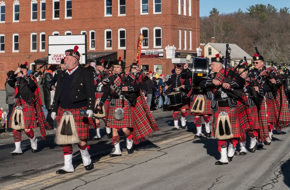 Santa Parade.<br />Dec. 7, 2014 - Merrimac, Massachusetts.