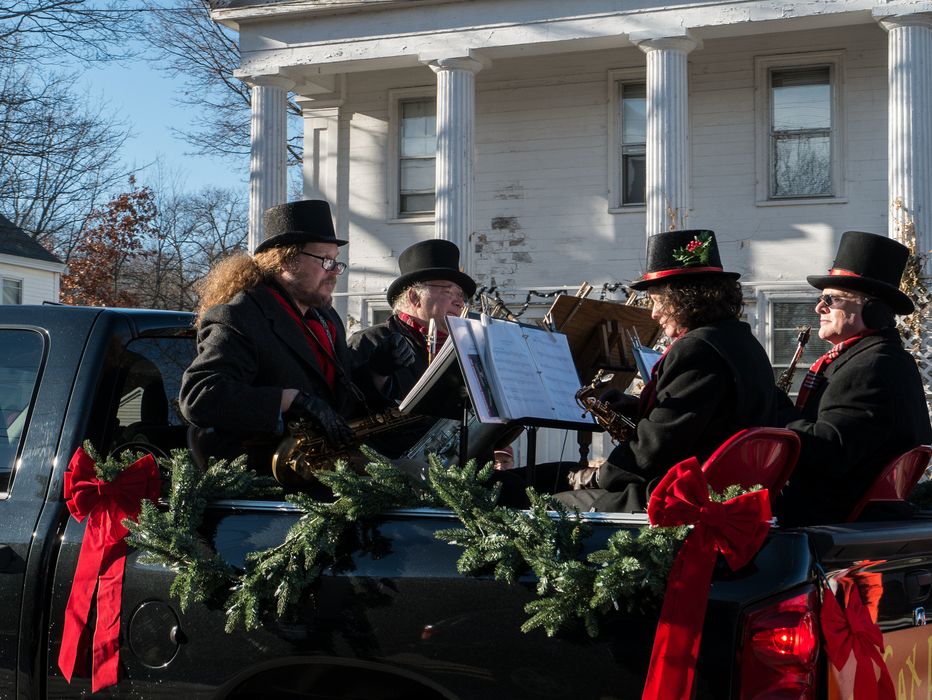 Santa Parade.<br />Dec. 7, 2014 - Merrimac, Massachusetts.