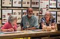 Joyce, Suman, and Sargam at members' wine tasting.<br />July 29, 2014 - Sattui Winery, St. Helena, California.