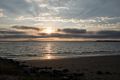 Sunset over Tamalpais (after a nice meal at Chevys Mexican Restaurant).<br />July 29, 2014 - Emeryville, California.