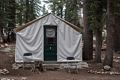 Our four person tent<br />at May Lake High Sierra Camp.<br />Aug. 3, 2014 - Yosemite National Park, Callifornia.