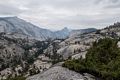 Half Dome and Yosemite Valley in the distance.<br />Aug. 4, 2014 - Olmsted Viewpoint, Yosemite National Park, California.