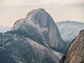 Half Dome (highly corrected for haze and smoke).<br />Aug. 4, 2014 - Olmsted Viewpoint, Yosemite National Park, California.