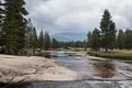 Lyell Fork from Pacific Crest Trail bridge.<br />Aug. 4, 2014 - Yosemite National Park, California.