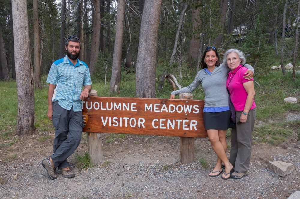 Sati, Melody, and Joyce.<br />Aug. 6, 2014 - Yosemite National Park, California.