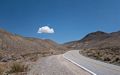 On way to Schulman Grove of bristle cone pines.<br />Aug. 7, 2014 - On CA-168 east of Big Pine, California.