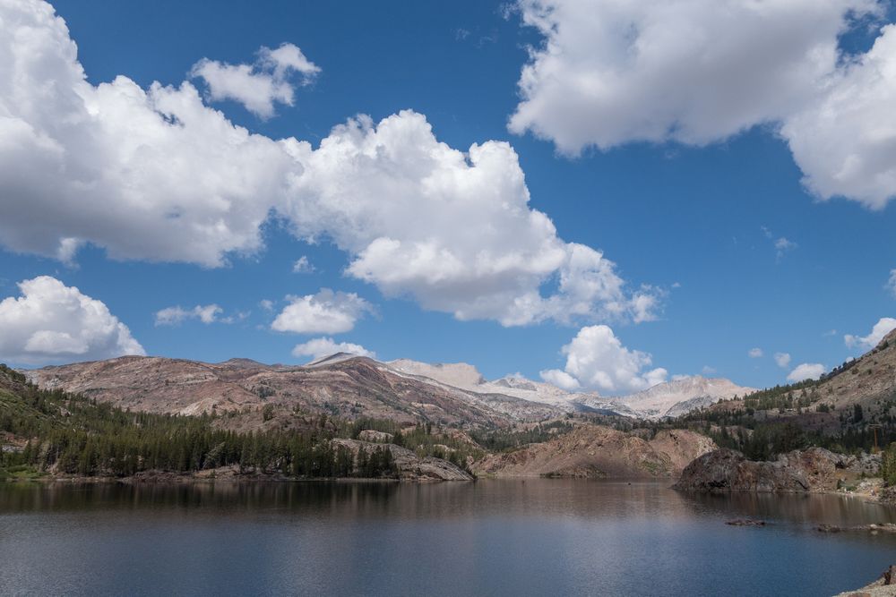 Ellery Lake.<br />Aug. 8, 2014 - CA-120 on way to Tioga Pass.