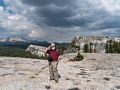 Egils on Lembert Dome.<br />Hike aroun/on Lembert Dome.<br />Aug. 8, 2014 - Yosemite National Park.