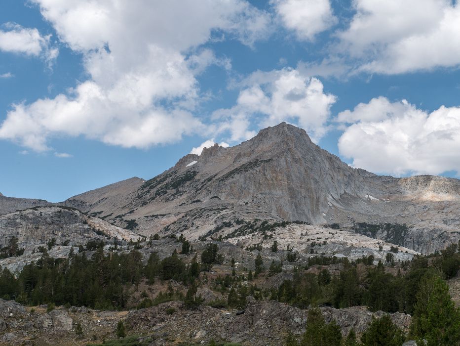 North Peak? beyond the lake.<br />Aug. 9, 2014 - Greenstone Lake, Inyo National Forest, California.