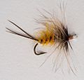 Lance's fly fishing lure.<br />Feb. 1, 2015 - Merrimac, Massachusetts