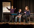 Miranda in 'A Team of Two'.<br />One act play competition.<br />Feb. 6, 2015 - Miscoe Hill School, Mendon, Massachusetts.