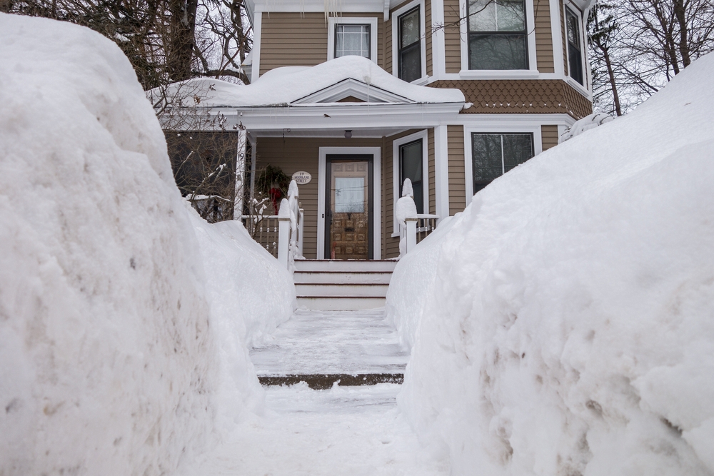After clearing the snow one more time.<br />Feb. 10, 2015 - At home in Merrimac, Massachusetts.