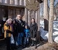 Joyce, Miranda, Carl, Matthew, and Holly.<br />March 22, 2015 - Woodville Maples, Hopkinton, Massachusetts.