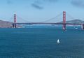Golden Gate Bridge.<br />March 27. 2015 - Lands End, San Francisco, California.